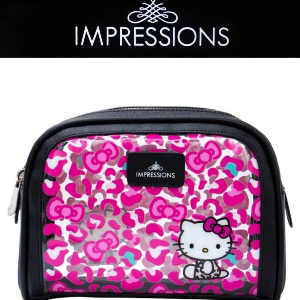 Impressions X Hello Kitty Double Zip Cosmetic‎ Case